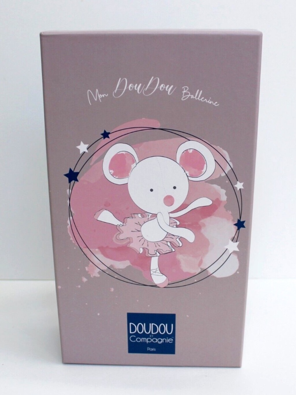 Mon DouDou et Compagnie Paris Ballerina Mouse Plush Lovey 12" NWT - Picture 4 of 5